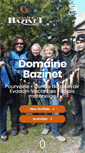 Mobile Screenshot of domainebazinet.com